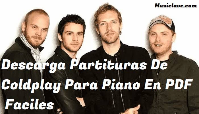 Partituras De Coldplay Para Piano En PDF - Faciles